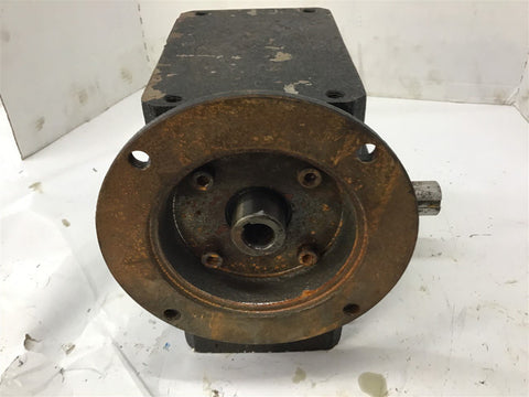 World Wide HDRF262-60/1-R-56C 60:1 Ratio Right Angle Gear Reducer