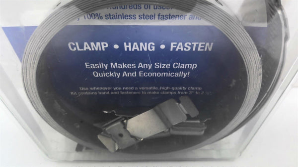 Breeze Make-A-Clamp Stainless Steel Hose Clamp Kit #4000 - 8.5' Standard Kit, USA Made