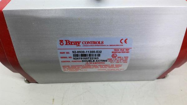 Actionneur Pneumatique Bray Control 92-0630-11300-532 - Neuf (autre)