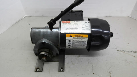 Dayton 1XFZ3 1/8HP 173RPM 10:1 Ration Right Angle Gear Motor