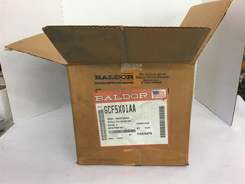 Baldor FX1-05-B5-56C 5:1 Ratio Inline Gear Reducer Ratio Multiplier 56C Frame