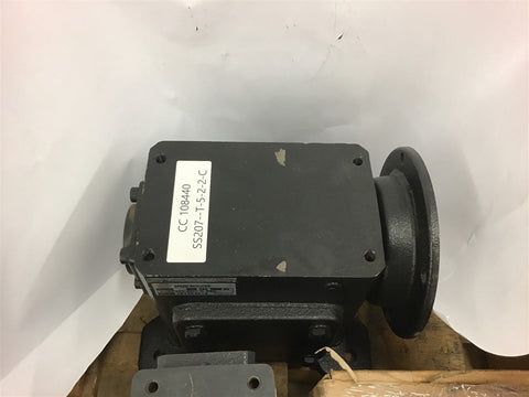 WorldWide HDRF262-60/1-R-56C Right Angle Gear Reducer 60:1 Ratio Size 262