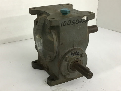 5:1 Ratio Right Angle Gear Reducer no Data Plate