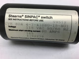 Stearns Sinpac Switch S9512 115 VAC 80 Amps CVR 80A 4-7-41080-15-N01