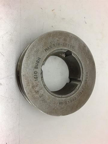 1A3.5B4.0 1610 Pulley Single Groove uses 1610 Bushing