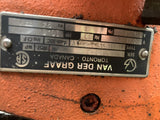 Van Der Graaf Motorized Pulley nsl9610-2 10 HP 460 Volts 94 FPM 19.54 Amps