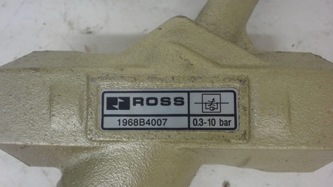 ROSS, 1968B4007, FLOW CONTROL VALVE, 0.3-10 BAR