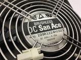 Sanyo 109R1224H1021 DC San Ace Brushless Fan 24 V DC Lot Of 2