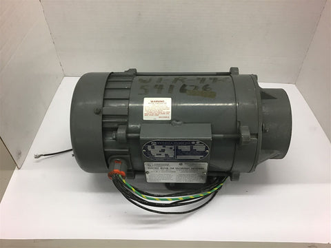 Tuthill 601910B E863 1/2 HP AC Motor 115/230 Volts 1800 Rpm 4P 56Y Frame