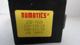NUMATICS  COIL  228-702B   28-100-115/110-120VAC   50/60HZ   .08 AMPS   NEW