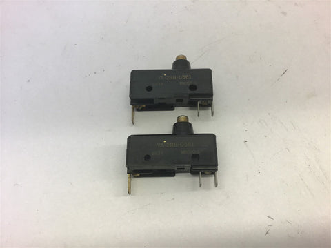 YA-2RB-D561 Micro Switch --Lot of 2