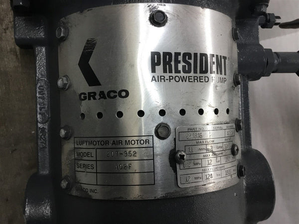 Graco 207-352 Air-Powered Pump 224346 10:1 Ratio – BME Bearings