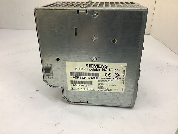 Alimentation Siemens 6EP1 334-3BA00 - Occasion Fonctionnelle, 50/60Hz