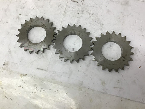 20 Tooth Sprocket 1 5/8" bore Lot Of 3
