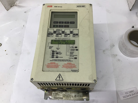 ABB ACS501-005-4-00P2 7 1/2 Hp Variable AC Drive