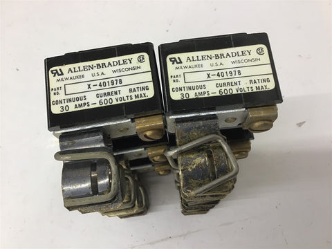 Allen-Bradley X-401978 Fuse Holder Lot Of 2