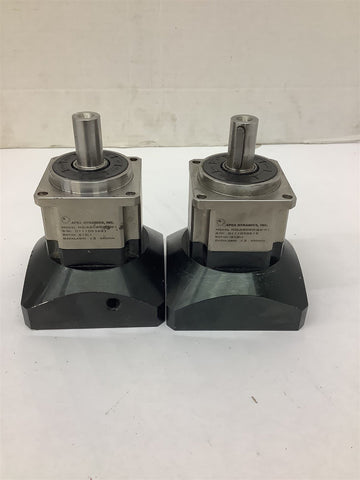 Apex AB060-A2-P1 Planetary Gear 10:1 Ratio Lot Of 2