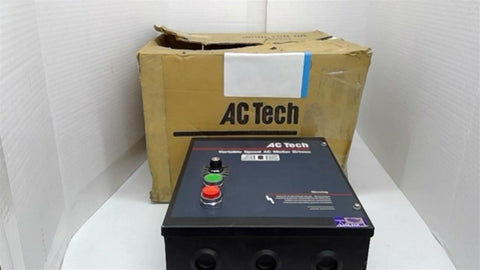 AC Tech V12007D Variable Speed AC Motor Drive .75 HP 230 Volts