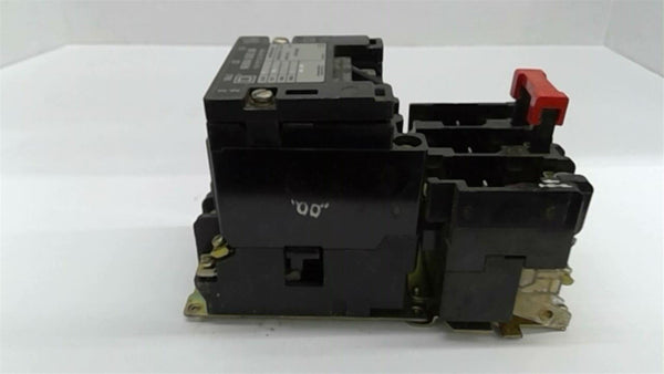 Square D 8536 SAO12 Series B Nema Size 00 Starter – Used, Fully Functional