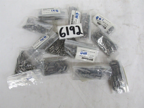 1300 (13 Bags/100 Each) 4Mm X 10Mm Slotted Spring Pin - Steel  - New