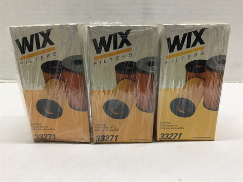 WIX 33271 FUEL FILTER Lot of 3