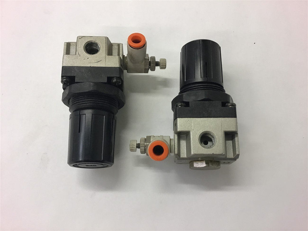 SMC NAE2060-N01 0.1-0.85 MPa Regulator Lot of 2