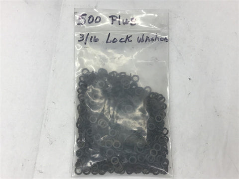 3/16" Lock Washers 500+ Pcs