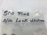 3/16" Lock Washers 500+ Pcs
