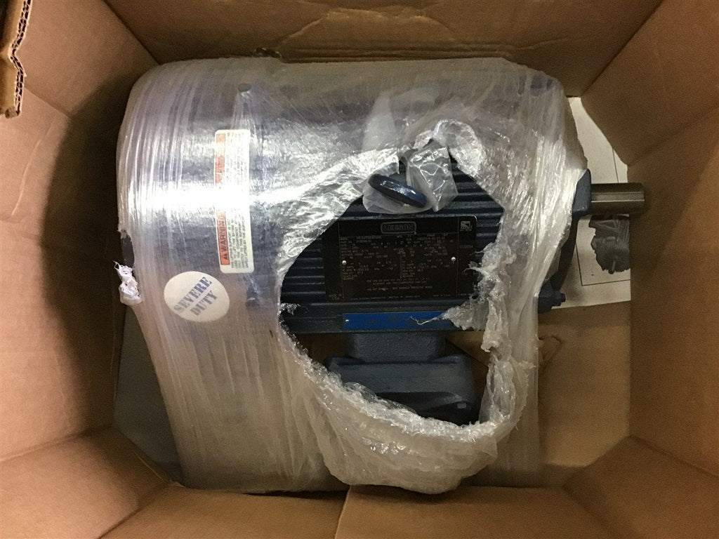 Leeson G158366.00 5 HP AC Motor 230/460 Volts 1745 Rpm 4P 184T Frame