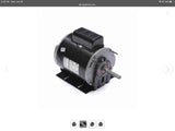 Century C046A 1/3 HP AC Motor 115/230 Volts Single Phase 1100 RPM 48Z Frame