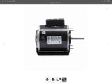 Century C046A 1/3 HP AC Motor 115/230 Volts Single Phase 1100 RPM 48Z Frame