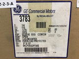 GE 5KCP39GGP730S 1/4 HP AC Motor 115 Volts 1075 Rpm 3 SPD CCW/CW