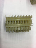 Connectron C382 MF9-1 Terminal Block Panel mount 9 Circuit Lot of 6