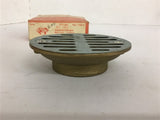 Chicago 1-1/2'' I.P.S. Shower Drain Brass Body- Stainless Steel 1 lot of 2
