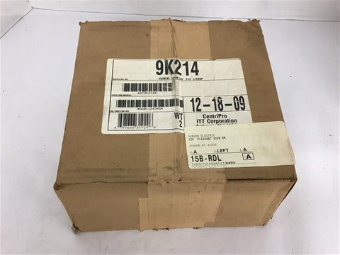 Centripro 9K214 Cord Single Phase 30' 1/3 1/2 HP