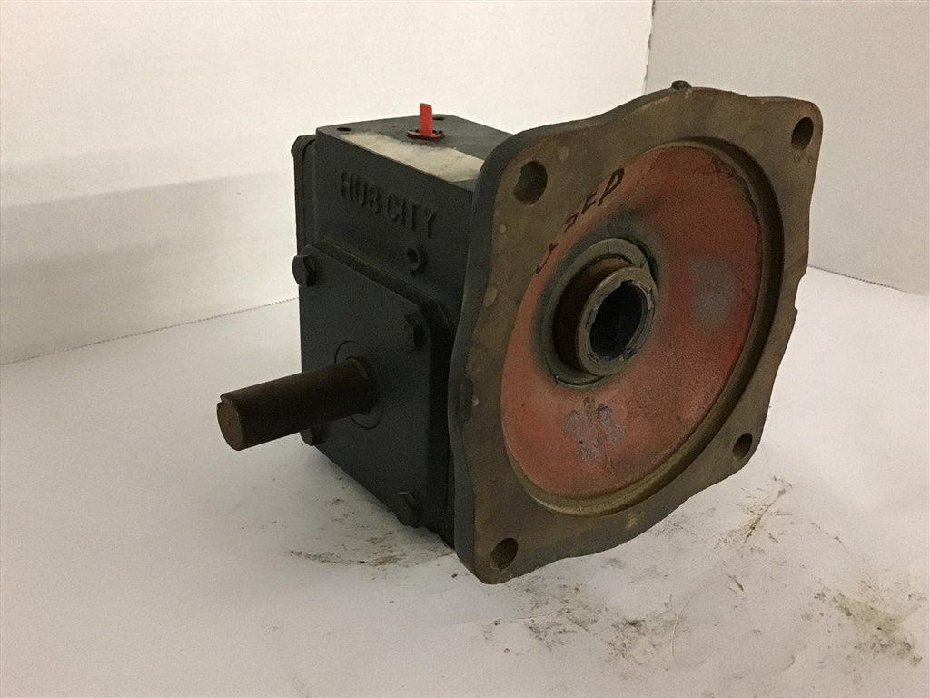 Hub city 0221-13323-1405 7.5:1 Ratio Model 184 Right Left Angle Gear Reducer