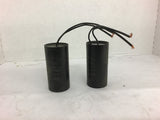 LMG CBB60 110UF 250 VAC Capacitor Lot of 2