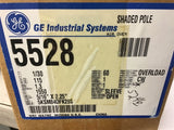 GE 5KSM84DFK28S 1/30 HP Shaded Pole Motor 115 Volts 1550 Rpm