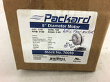Packard 70059 1/10 HP Fan Motor 120 Volts 1100 Rpm Shaded Pole
