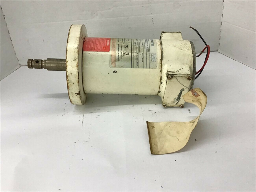 A.O. Smith D211 22296300 1/2 HP DC Motor 95 Arm. Volts 950 Rpm Tenv