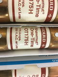 Gould OT175H 175 Amp 250 Volts One Time Fuse Lot of 3