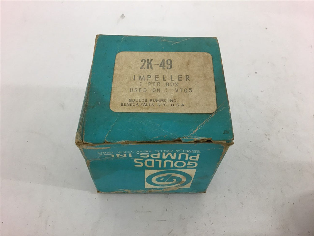 Goulds Pumps 2K-49 Impeller Used on VT05