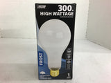 Feit Electric 300M/IF Bulbs 300Watt 120V Frost PS25 Lot of 6