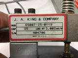 J.A. King Load Cell 65007-25-0119 With Enclosure