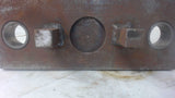 STEEL MOUNTING BRACKET, BASE 10-1/2 L X 4" WIDE X 1" THICK