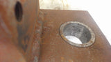 STEEL MOUNTING BRACKET, BASE 10-1/2 L X 4" WIDE X 1" THICK
