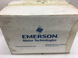 Emerson 1/4 HP AC Motor 208-230 Volts 1075 Rpm 2 Speed 48YZ Frame