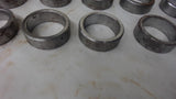Lot Of 12, Steel Bushing, 1.734" Od X 1-3/8" Id X 9/16" Long