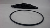 LOT OF 50, O-RINGS, APPROXIMATELY 17" LONG X 0.140" OD