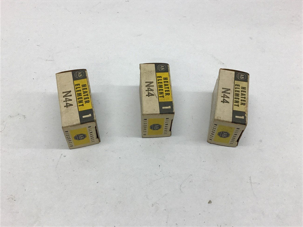 Allen Bradley N44 Heater Element Lot of 3